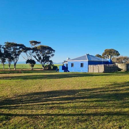 Die Blouhuis Farmhouse Retreat With A Hot Tub Cloeteskraal Dış mekan fotoğraf